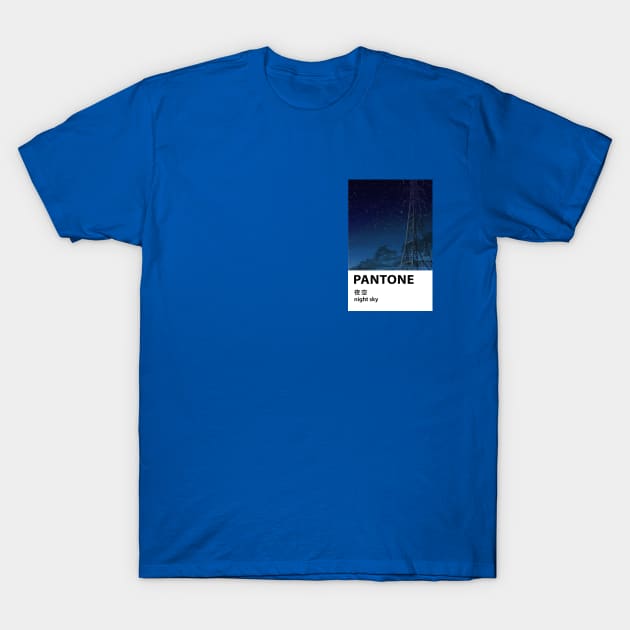 Anime Aesthetic Pantone T-Shirt by Holy Rebellions